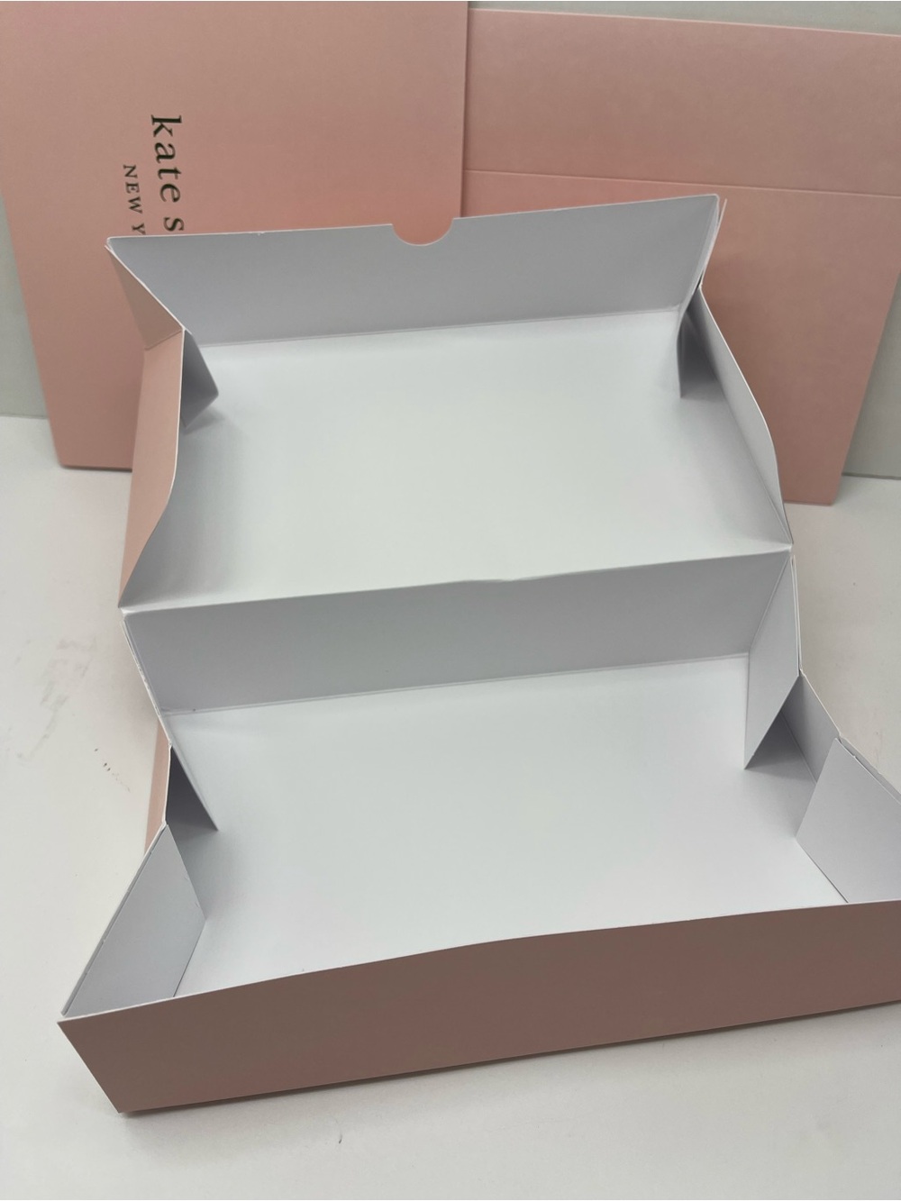 3 boxes set Kate Spade New York Empty Gift Box Pink 10” x 6” x 2.5” Authentic - Picture 7 of 16